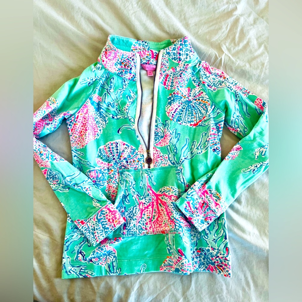 Lilly Pulitzer Zipper sweater